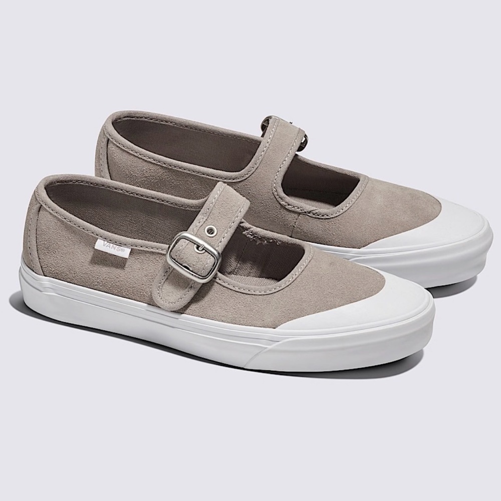 Vans Mary Jane Suede Sneakers, Atmospheric Grey, NWOT, Women’s Multiple